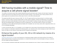 Tablet Screenshot of cell-phone-signal-booster.com